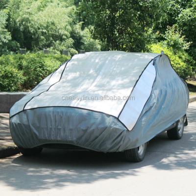 China Protect hail proof aluminum film+EPE car cover and three layers nonwoven thicken car cover hail protection car cover/car covers hail proof for sale