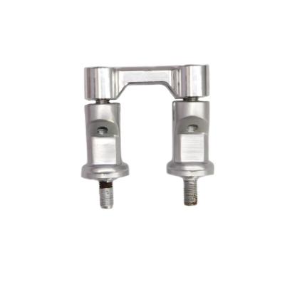 China Aluminum alloy Motorcycle modified Handlebar Clamp Faucet pressure code handlebar increase pressure block for sale