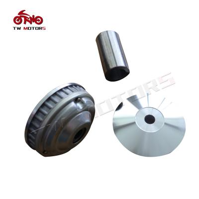 China Aluminum motorcycle racing accessories front drive clutch transmission pulley transmission surface assembly suitable for large sand wind PS for sale