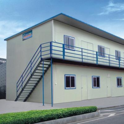 China Traditional Multi Storey Prefab House Quick Set Steel Prefab Office House Modern Design / Living House for sale