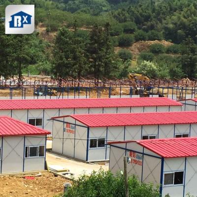 China Prefab Industrial Modular House With Cheap Price K Type House 45 Square Meters Portable Sandwich Panels Prefab House for sale