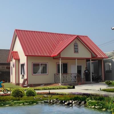 China Modern Prefab House With Bathroom And Kitchen Homes Modern Family House EPS Tiny Sandwich Panel House for sale