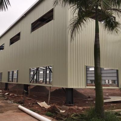 China Industrial Low Cost Prefab Wholesale Prefab Steel Construction Warehouse Steel Structure Building for sale