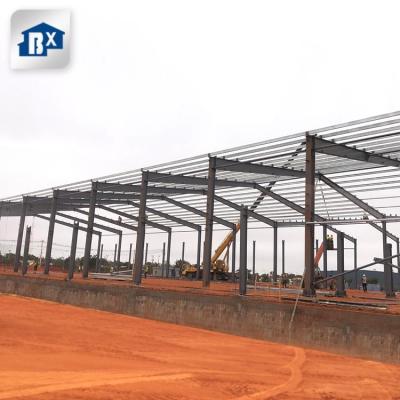 China Modular Steel Portable Prefab Warehouse Building Industrial Pre Engineered Truss Building Office Building Te koop