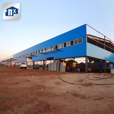 China Steel Workshop Barns Steel Structure Construction Prefab Steel Shed Self Storage Steel Building for sale