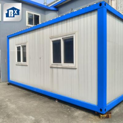 China Modern Cheap Flat Pack Container House Prefab 20ft Modular Sandwich Panel Container Homes Prefab House Te koop