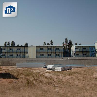 China Low Cost Affordable 1 Bedroom Industrial Double Homes For Living Prefab Sandwich Panel Work Home For Housing for sale