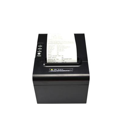 China USB LAN Serial Port 80mm POS Label Printer Super Smart Thermal Supermarket Label Shelf Label Barcode Sticker Printer with Auto-cutter for sale