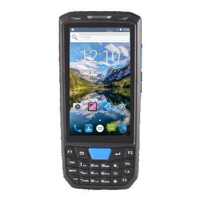 China T80 Android Computer Handheld 1D 2D Mobile Phone Rugged Barcode Scanner PDA For Supermarket Express Logistics for sale