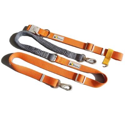 China Hot Selling INS Quick Release Colorful Pet Leash Multifunctional Working Multifunctional Dual-Handle Adjustable Pet Leash Hot Selling INS Dog Restraint Belt for sale