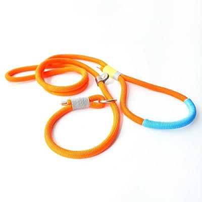 China Wholesale Custom Colored Custom Pets Dog P Chain Leash Fashionable Design High Quality Nylon Pets Dog Leashes for sale