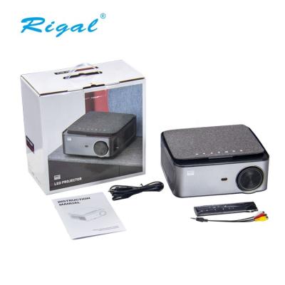 China Rigal Wireless 1080P Short Throw Mini 3800 Lumens 4K Projector [Recommended] For Home Theater for sale