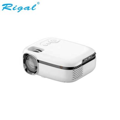 China Pico Rigal New 3.93 Inch Mini Wireless LED Projector Mirror Screen Pico Video Proyectores for sale