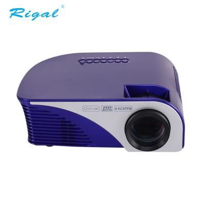 China Professional Office Home Theater Mini LED LCD High Brightness Pocket Projector for sale