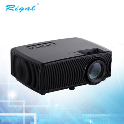 China Newest Mini 720/1080p Built-in Speakers HD USB Portable OEM LCD Projector for sale