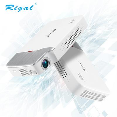 China DLP Mini Projector Smart Android Wifi Mobile Phone Projector for Home Theater for sale