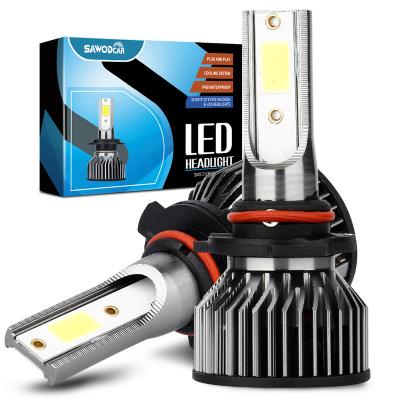 China Sawodcar V2 48W 8000lumen Auto Lighting System Led Kits Mini Car Bulbs 9005 9006 9012 Motorcycle Led Auto Headlight NG for sale