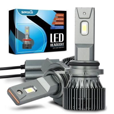 China Automotive led headlight Sawodcar V1Led headlight car light led 3570 csp chip led 9012 canbus led light car led headlight for sale