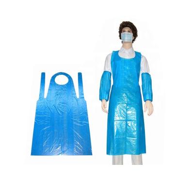 China Restaurant Recyclable Disposable Seafood Waterproof Worker Apron for sale