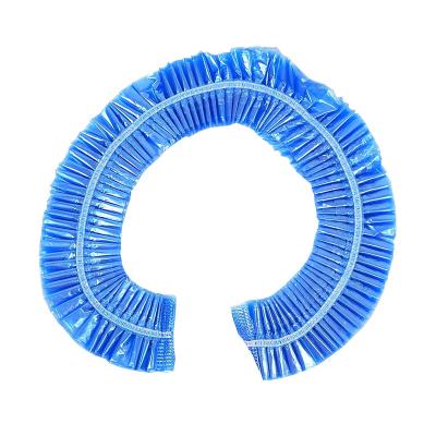 China LDPE Factory Beauty Nail Spa Plastic Blue Coating for sale