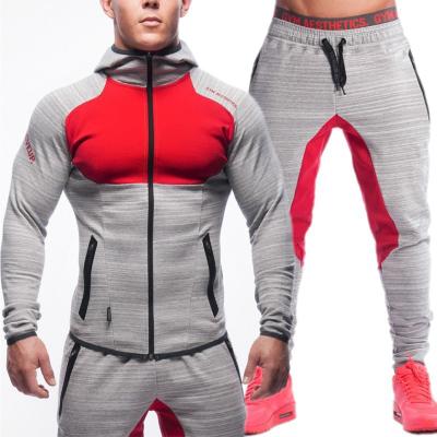 China New breathable seamless elastic sweater and fitness suit pants loose outdoor custom sublimated men slim fit sweat suit for sale