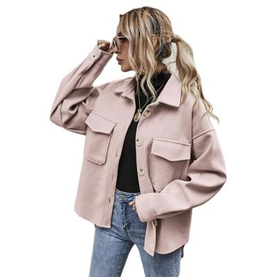 China Anti-wrinkle Cashmere Customized Fashion Winter Shorts Coat Jacket Wool Women's Coat for sale