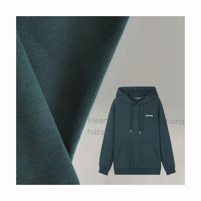 China Breathable Eco-friendly Fabric French Terry CVC Knitted Hoodie Fabric Comfortable And Comfortable for sale