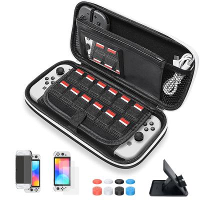 China CPU New Arrival Accessories Bundle for Nintendo Switch OLED with Crystal Shell Protective Case for oled switch for sale