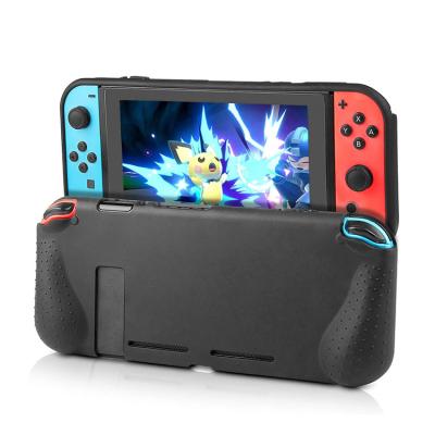 China Custom Logo Printed Portable Video Game Travel Storage Canvas Accessories Bag For Nintendo Switch Case for sale