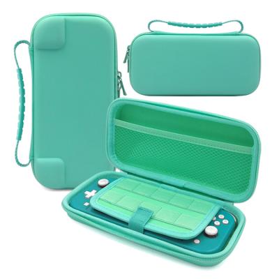 China Portable Custom PU Cover EVA Hard Protective Black Case For Nintendo Switch lite Console Game Accessories for sale