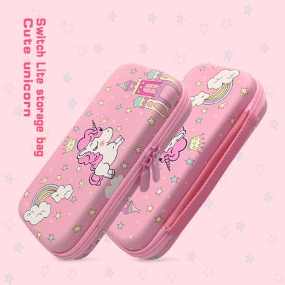 China PU For Nintendo Switch Lite Console Screen Protector Thumb Glass Stick Grips Travel Carrying Case Pink Accessories Bundle for sale