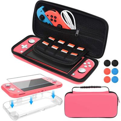 China PU TPU Switch lite Cover Device Accessories Bundle For Nintendo Switch lite Carry Case Thumb Stick For NS Switch for sale