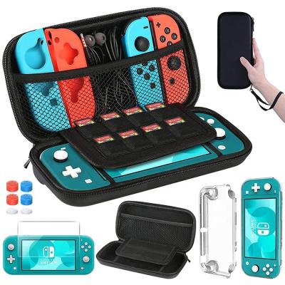 China PU for switch lite accessories with TPU cover screen protector switch lite carry bag for sale