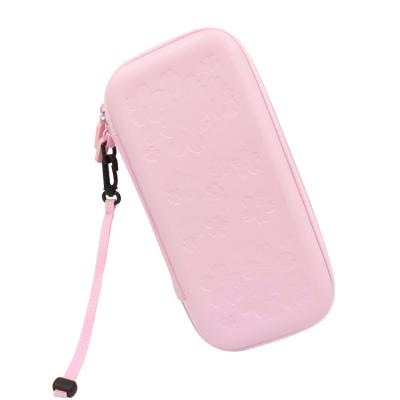 China PU+PC Switch NS 10 in 1 Accessory Bundle Pink Carry Bag with Pink Crystal Shell Protective Case for sale