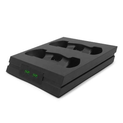 China ABS Dual Charging Dock For PS4 Controller Seat Fast Charging Slim Charging Seat for sale