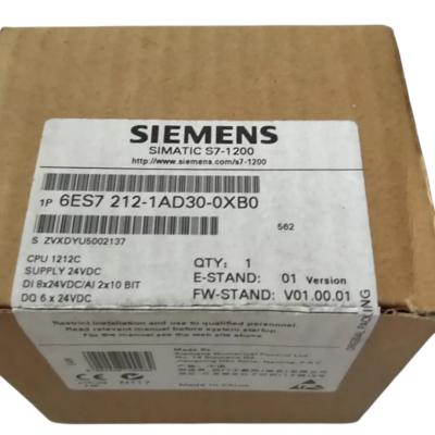 China SIEMENS PLC SIMATIC S7-1200 CPU 1212C DC/DC/DC 6ES7212-1AD30-0XB0 for sale