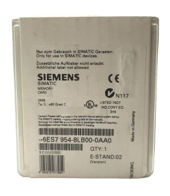 China SIEMENS SIMATIC PLC MC 2MB 6ES7954-8LB00-0AA0 MEMORY CARDS S7-1200 for sale