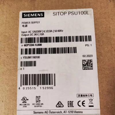 China SIEMENS	6EP1334-1LB00 SITOP PSU100L 24 V/10 A Stabilized power supply input: 120/230 V AC, output: DC 24 V/10 A for sale