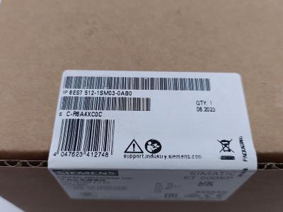 China SIEMENS 6ES7512-1SM03-0AB0 SIMATIC MEMORY CARD REQUIRED, BUSADAPTER REQUIRED FOR PORT 1 AND 2 * *** APPROVALS AND CERTIF for sale