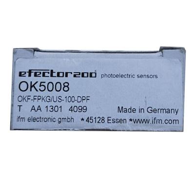 Cina OK5008 IFM Sensori fotoelettrici Amplificatore a fibra ottica OKF-FPKG/US-100-DPF in vendita