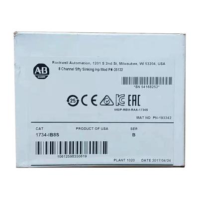 China Allen Bradley   1734-IB8S   Best Selling 8 Channel Sfty Sinking Inp Mod PN-25132 for sale