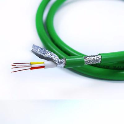 Cina SIEMENS 6XV1840-2AH10 RJ45 2X2, per uso universale, 4-CORE, SHIELDED CAT 5E, venduto al metro, unità di consegna MAX in vendita