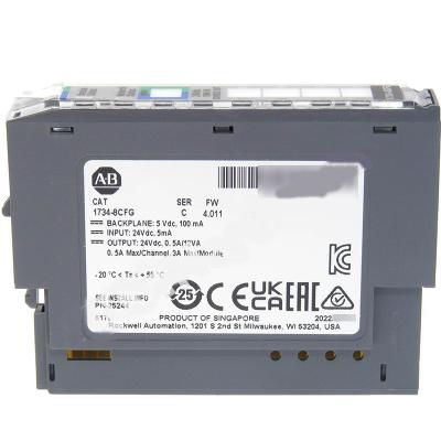 China Allen-Bradley 1734-8CFG 8 Channel Self-Configuring Discrete I/O Module, Series C for sale