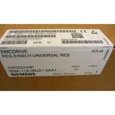 China SIEMENS 6SN1118-0NJ01-0AA1 SIMODRIVE 611 UNIVERSELE HRS-CONTROLE-EENHEID, 1-AX, N-SET Te koop