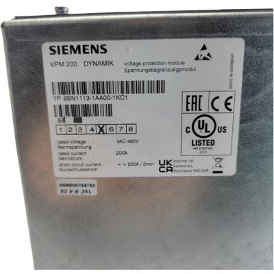 China SIEMENS 6SN1113-1AA00-1KC1 MODULO PROTETO DE VOLTAÇÃO 200A GLANDAS DE CABEL DINÁMICO MÉTRICO, USO COM SINCRONIZADOR DE TERCEIRO. à venda