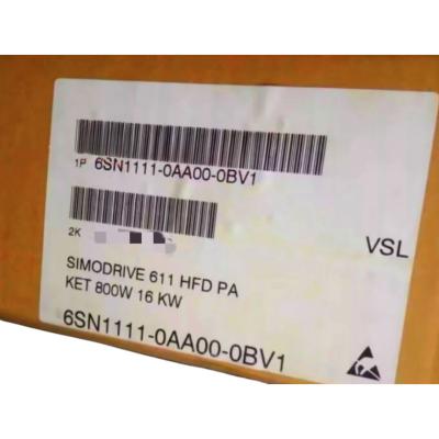 China SIEMENS 6SN1111-0AA00-0BV1 SIMODRIVE 611 HFD BUNDLE 800W_16 KW  DAMPING RESISTOR 800 W 6SL3100-1BE21-3AA0 for sale