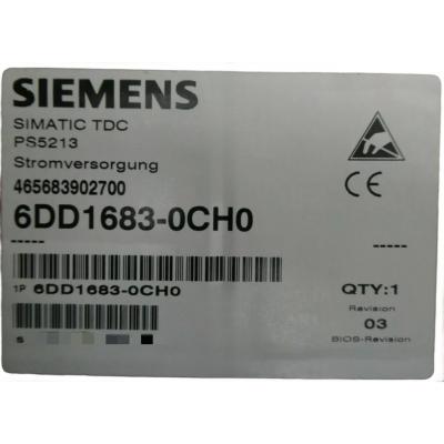 중국 SIEMENS 6DD1683-0CH0 SIMATIC TDC POWER SUPPLY PS5213, WITH FAN 95 V-255 V INPUT VOLTAGE 판매용