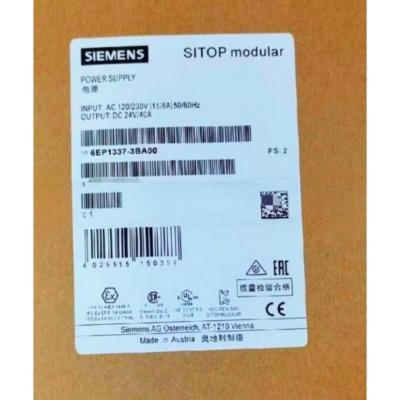 China SIEMENS 6EP1337-3BA00 SITOP PSU100M 40 A stabilized power supply input: 120/230 V AC output: 24 V DC/40 A Te koop