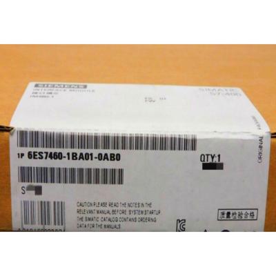 China SIEMENS 6ES7460-1BA01-0AB0 SIMATIC S7-400, INTERFACE MODULE SEND IM 460-1 FOR CENTRAL COUPLING WITH PS TRANSFER for sale