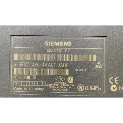 Chine SIEMENS 6ES7460-4AA01-0AB0 SIMATIC S7-400, MODULE d'interface SEND IM 460-4 pour le couplage distribué jusqu'à 600 M à vendre